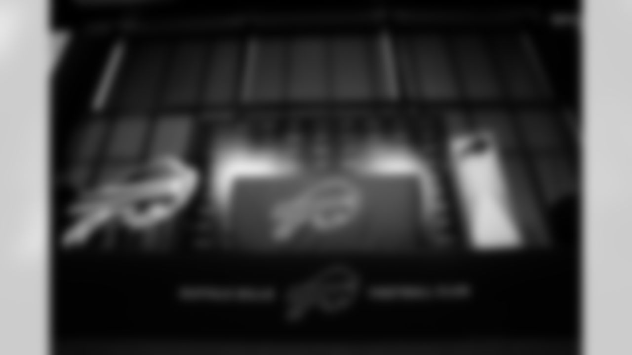 Joe Brady's Head Coach Introduction, January 29, 2026 at Buffalo Bills Training Center.