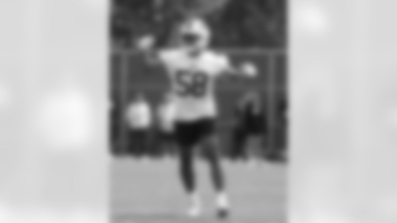 Matt Milano (58). Buffalo Bills Mandatory Minicamp, June 11, 2025 at the Buffalo Bills Training Center.