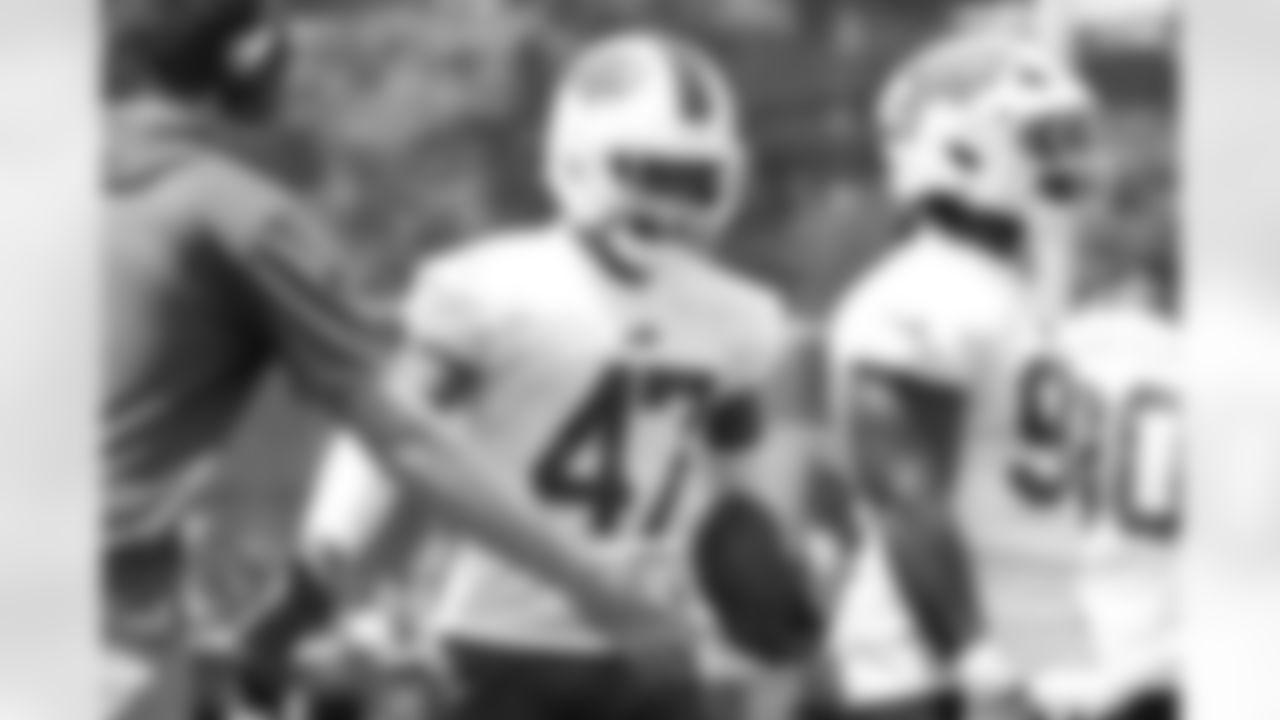 Christian Benford (47). Buffalo Bills Mandatory Minicamp, June 10, 2025 at the Buffalo Bills Training Center.