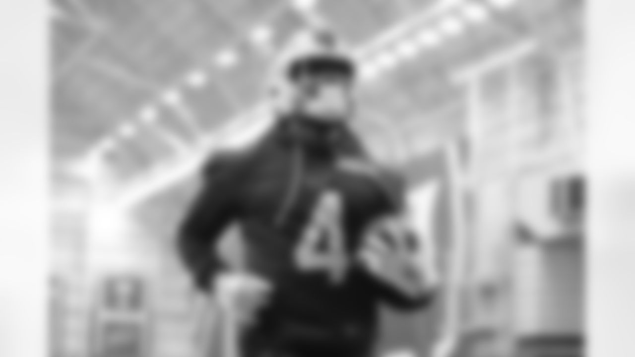 James Cook (4). Buffalo Bills Week 10 Practice, November 07, 2025 at the Buffalo Bills Training Center.