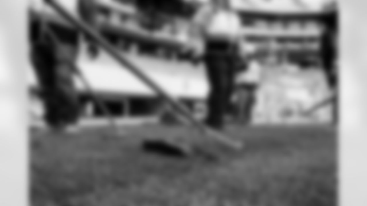 New Stadium Construction Sod Install, October 10, 2025 at Highmark Stadium.