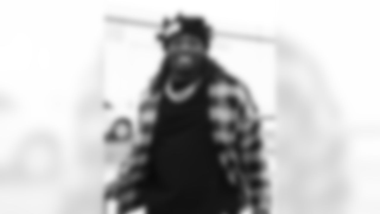 Larry Ogunjobi (99). Buffalo Bills travel to Foxborough, December 13, 2025 at Buffalo Niagara International Airport.