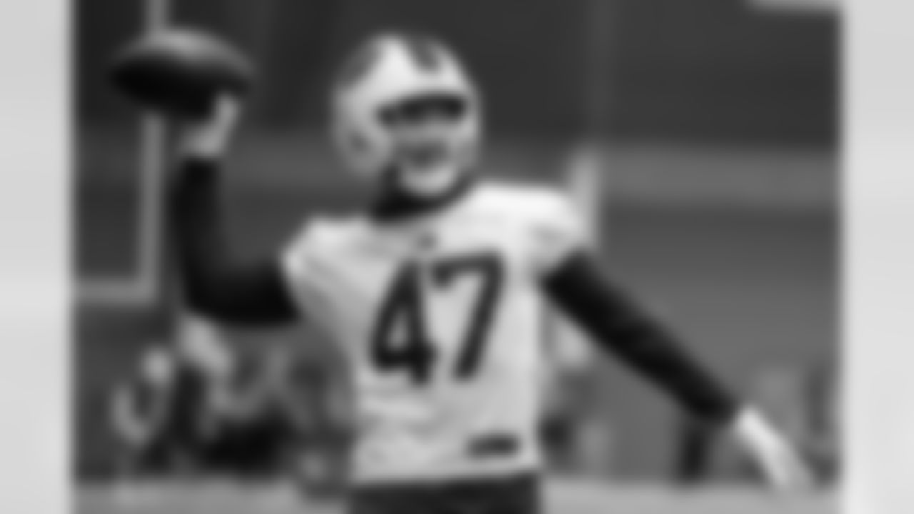 Christian Benford (47). Buffalo Bills Week 14 Practice, December 04, 2025 at Buffalo Bills Training Center.