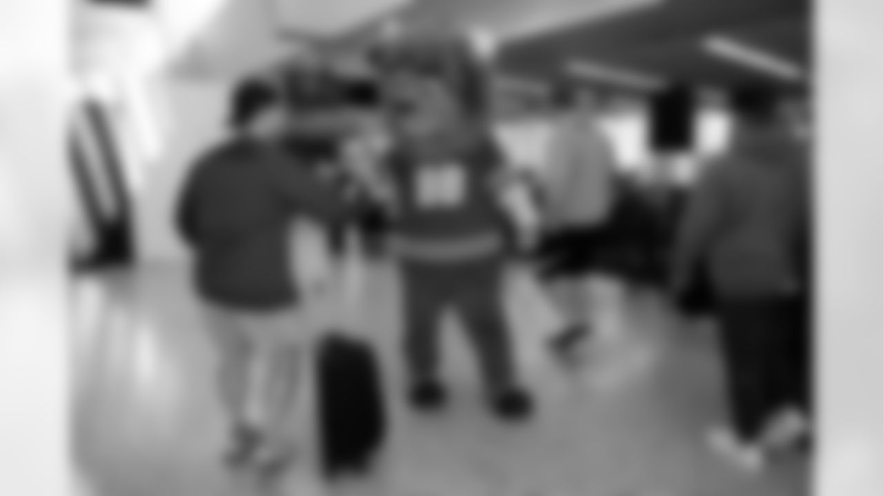 Buffalo Niagara International Airport Fan Send-Off to Jacksonville, January 09, 2026 at Buffalo Niagara International Airport.