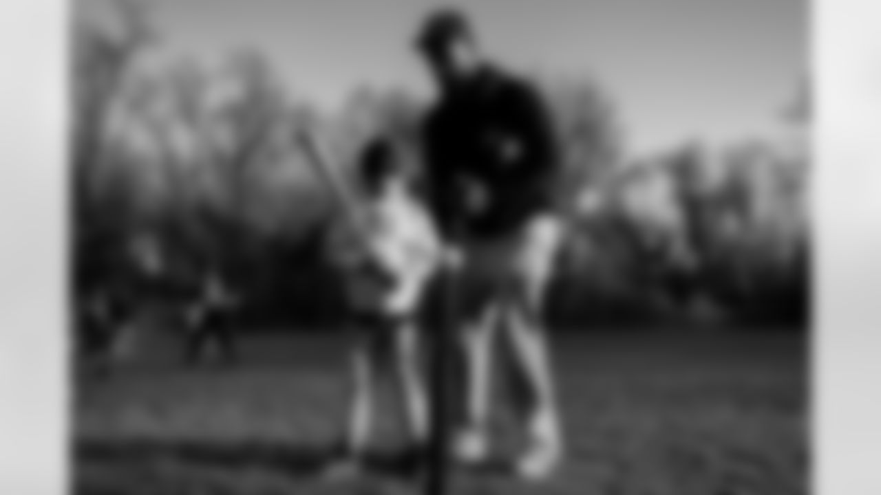 Christian Benford attends his son's baseball practice, April 08, 2025 in Owens Mills.