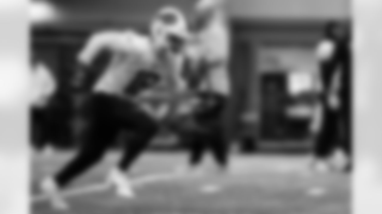 Brandin Cooks (18). Buffalo Bills Divisional Round Practice, January 14, 2026 at Buffalo Bills Training Center.