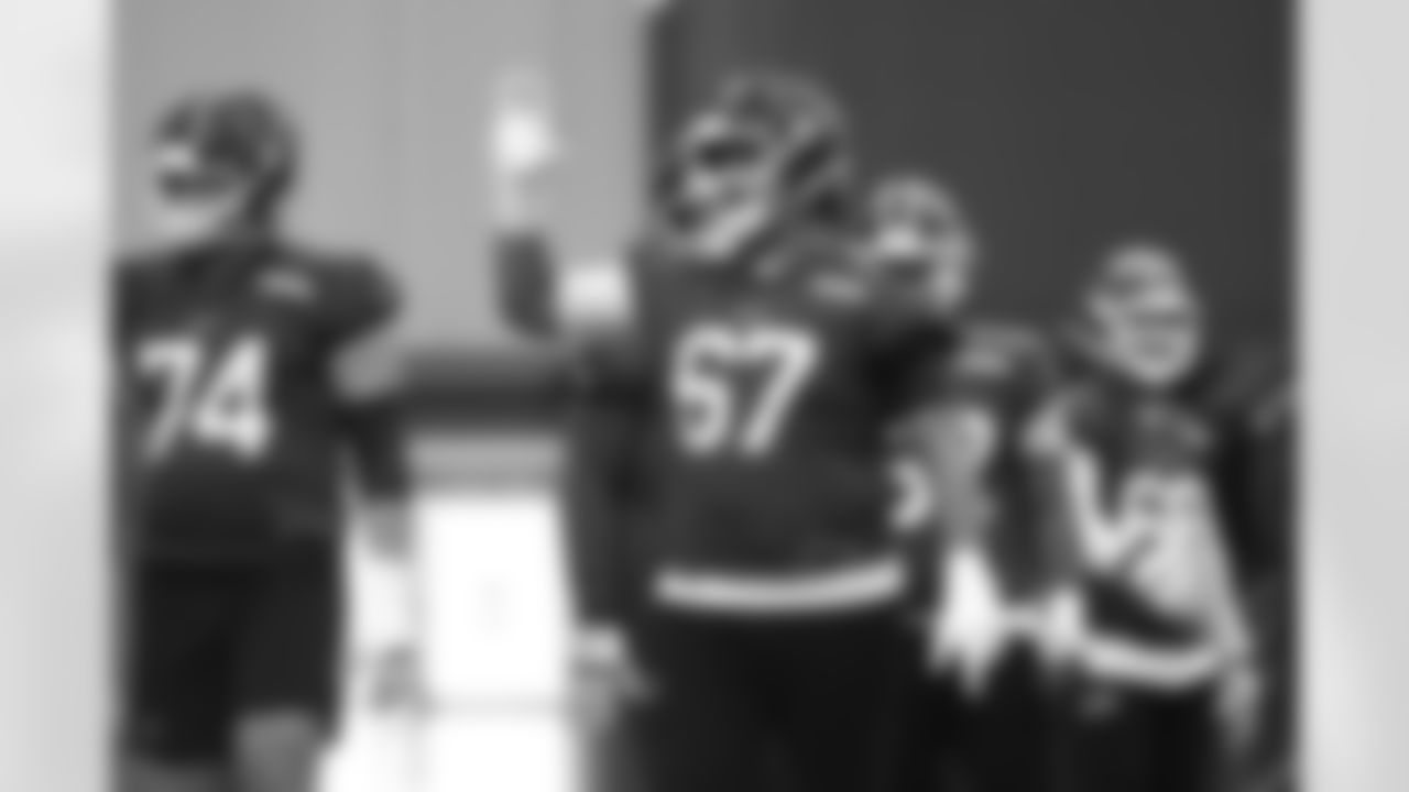 Ryan Van Demark (74), Travis Clayton (67). Buffalo Bills Week 18 Practice, January 02, 2026 at Highmark Stadium.