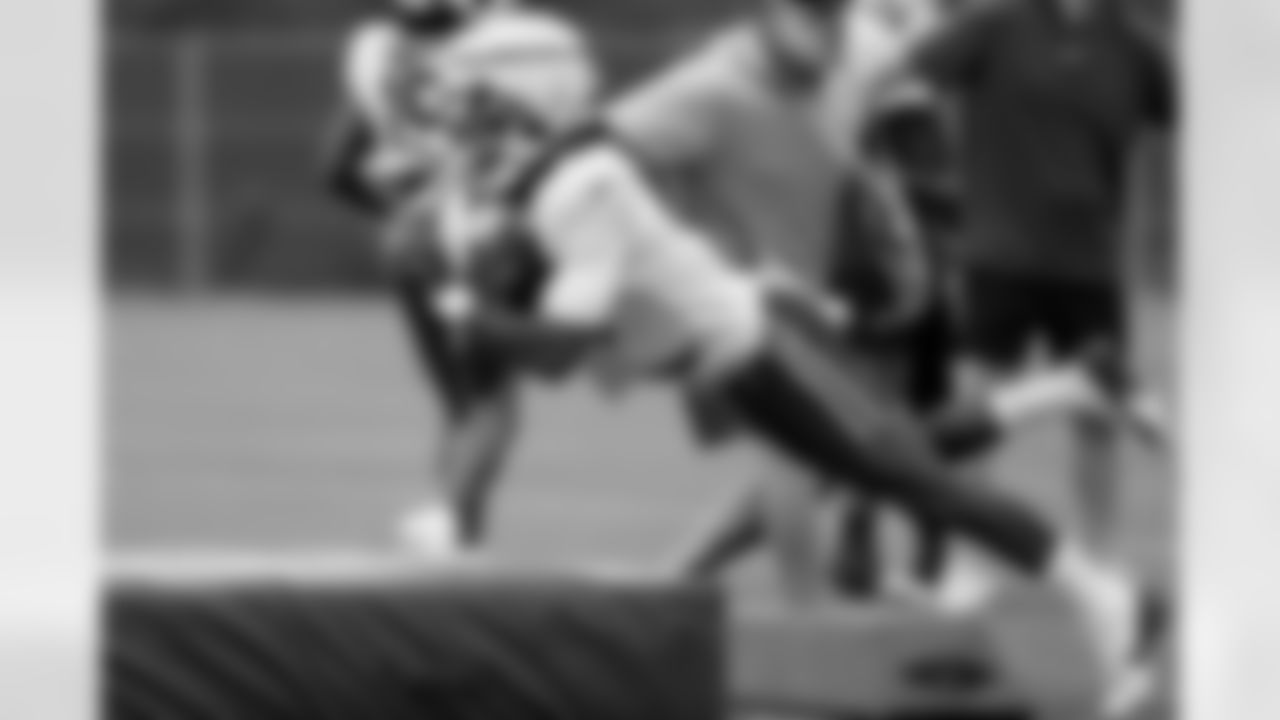James Cook (4). Buffalo Bills Training Camp, August 19, 2025 at Buffalo Bills Training Facility.