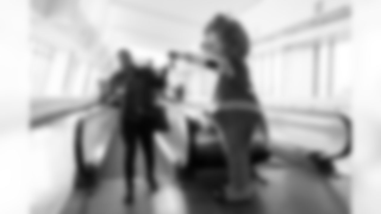 Buffalo Niagara International Airport Fan Send-Off to Jacksonville, January 09, 2026 at Buffalo Niagara International Airport.