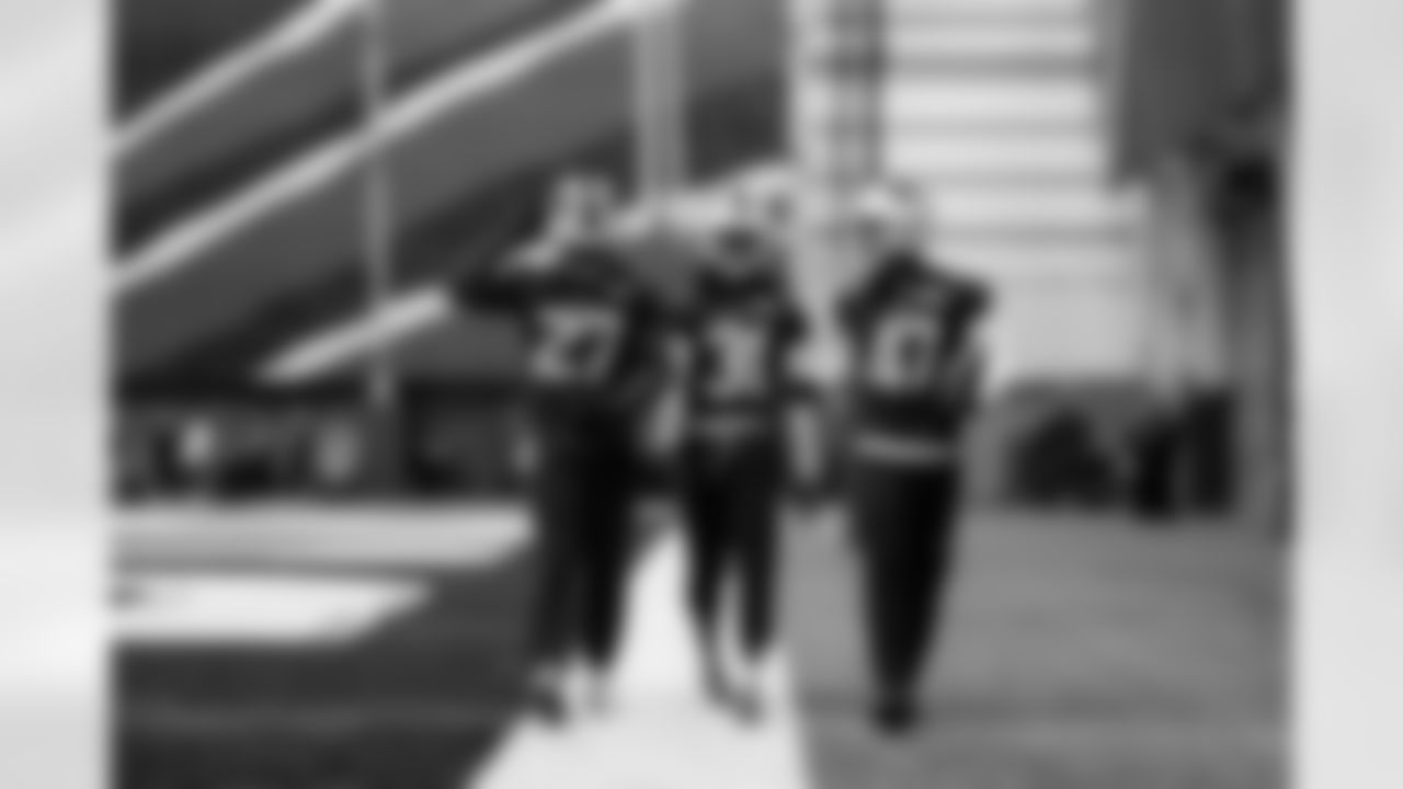 Tre'Davious White, Christian Benford, Maxwell Hairston. Buffalo Bills Week 16 Practice, December 19, 2025 at Buffalo Bills Training Center.