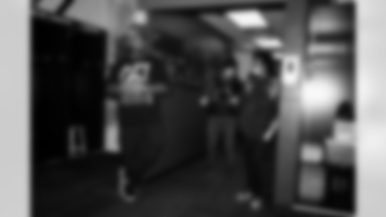 Dion x School 131 Highmark Stadium Tour, December 16, 2025 at Buffalo Bills Training Center.