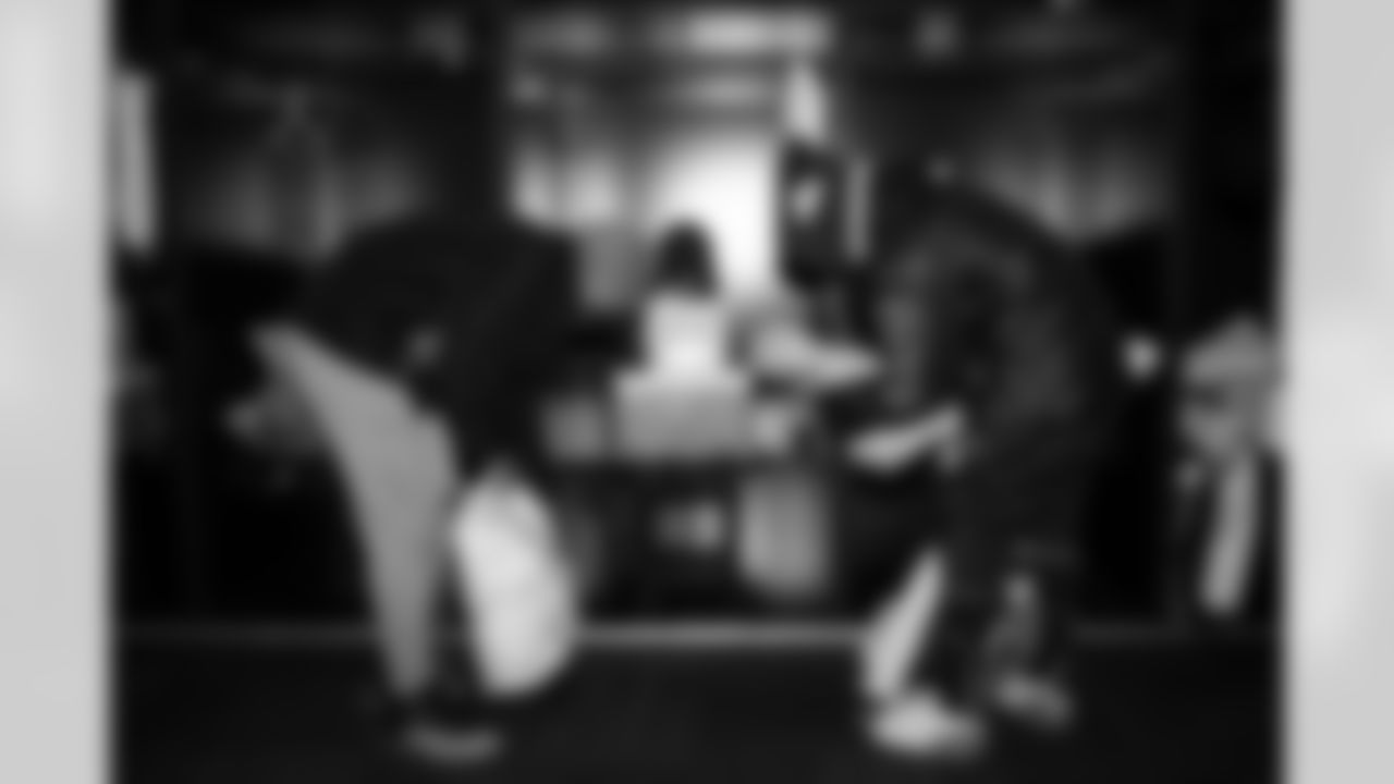 Dion x School 131 Highmark Stadium Tour, December 16, 2025 at Buffalo Bills Training Center.