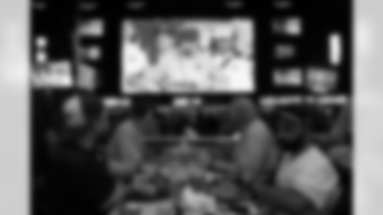 Bills v Patriots Watch Party, October 05, 2025 at Real Sports Bar & Grill in Toronto, Ontario, Canada.