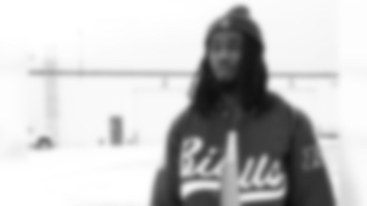 James Cook (4). Buffalo Bills travel to Denver, January 16, 2026 at Buffalo Niagara International Airport.