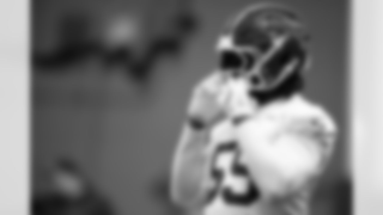 Shaq Lawson (59). Buffalo Bills Week 18 practice, January 01, 2026 at Buffalo Bills Training Center.