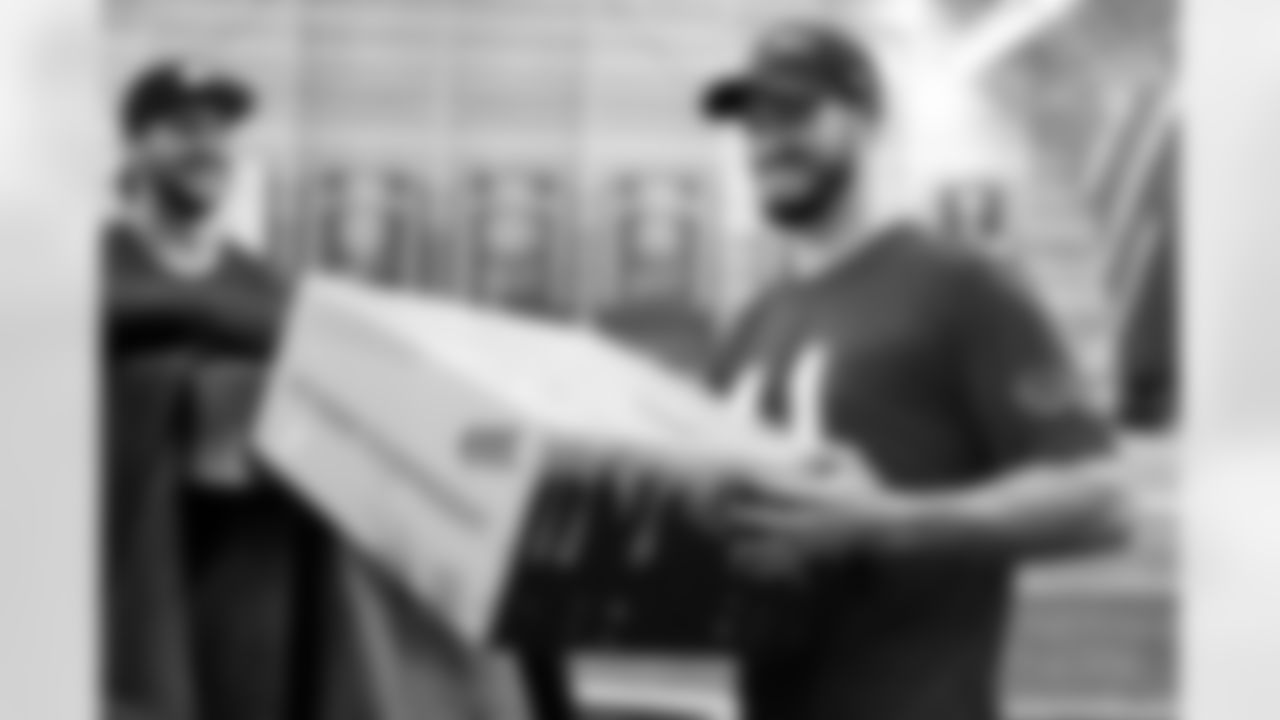 Mitchell Trubisky NVP Award, January 07, 2026 at Buffalo Bills Training Center.