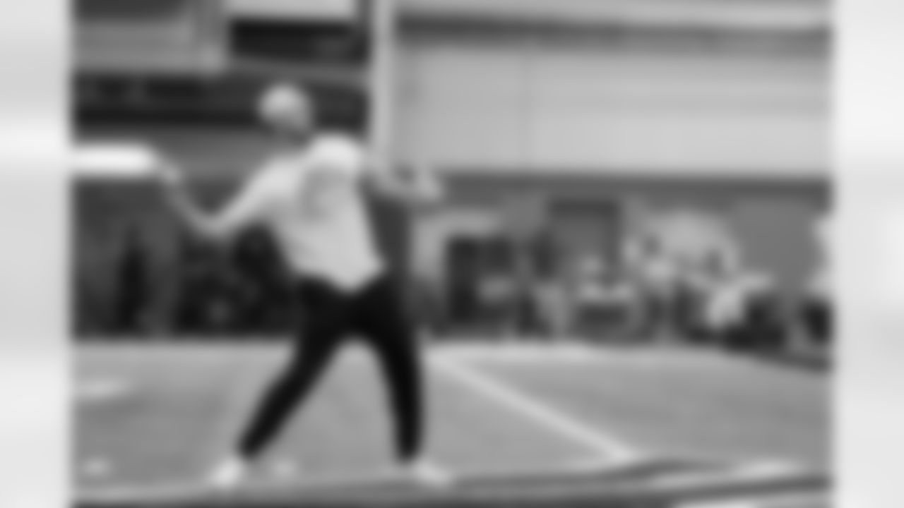 Mitchell Trubisky (11). Buffalo Bills Week 12 Practice, November 18, 2025 at Buffalo Bills Training Center.