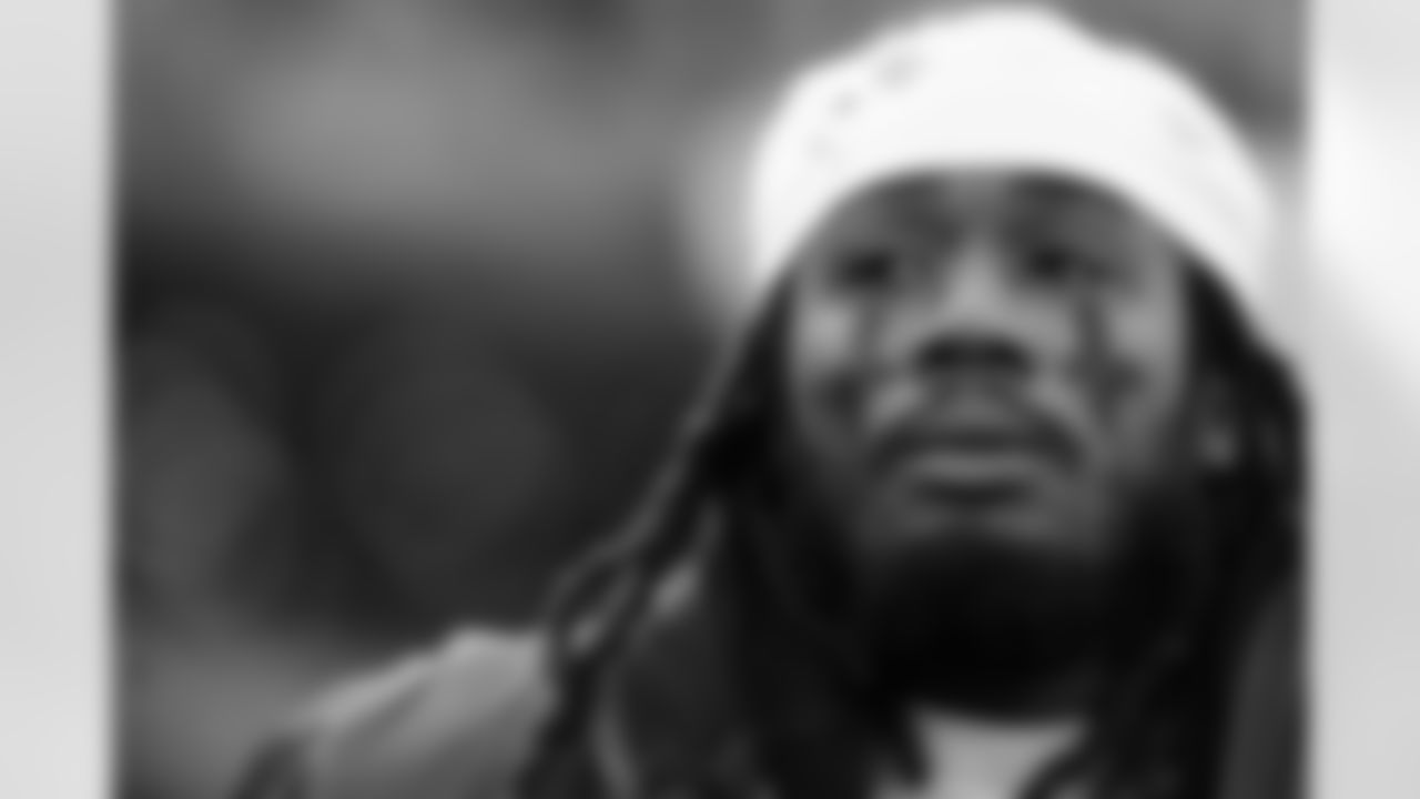 James Cook (4). Cleveland Browns vs Buffalo Bills, Regular Season, December 21, 2025 at Huntington Bank Field.