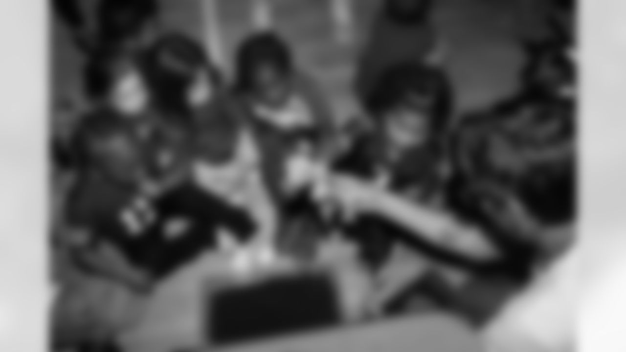 Huddle for Hunger Community Visit, October 16, 2025 at Arthur O. Eve, Buffalo Public School #61.