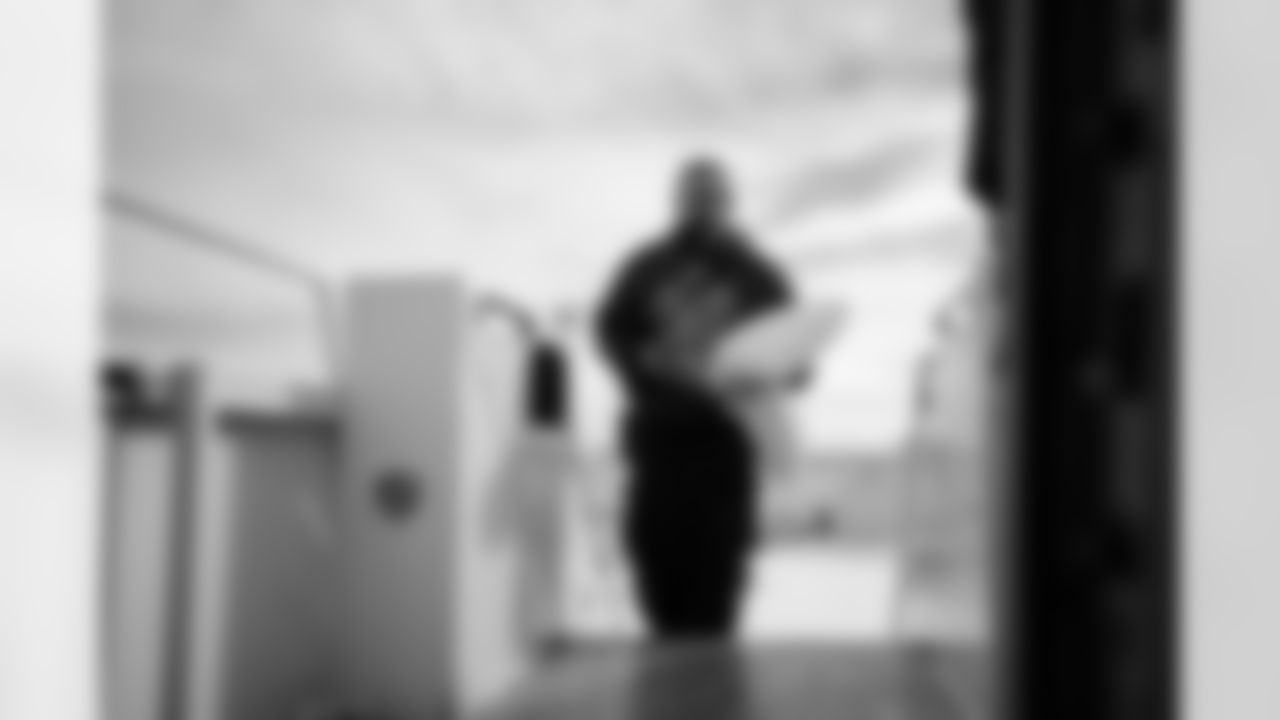 Alec Anderson (70). Buffalo Bills travel to Denver, January 16, 2026 at Buffalo Niagara International Airport.