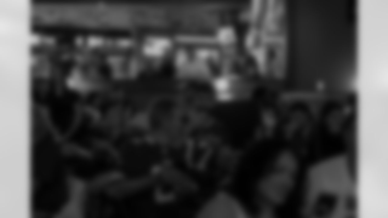 Bills v Patriots Watch Party, October 05, 2025 at Real Sports Bar & Grill in Toronto, Ontario, Canada.