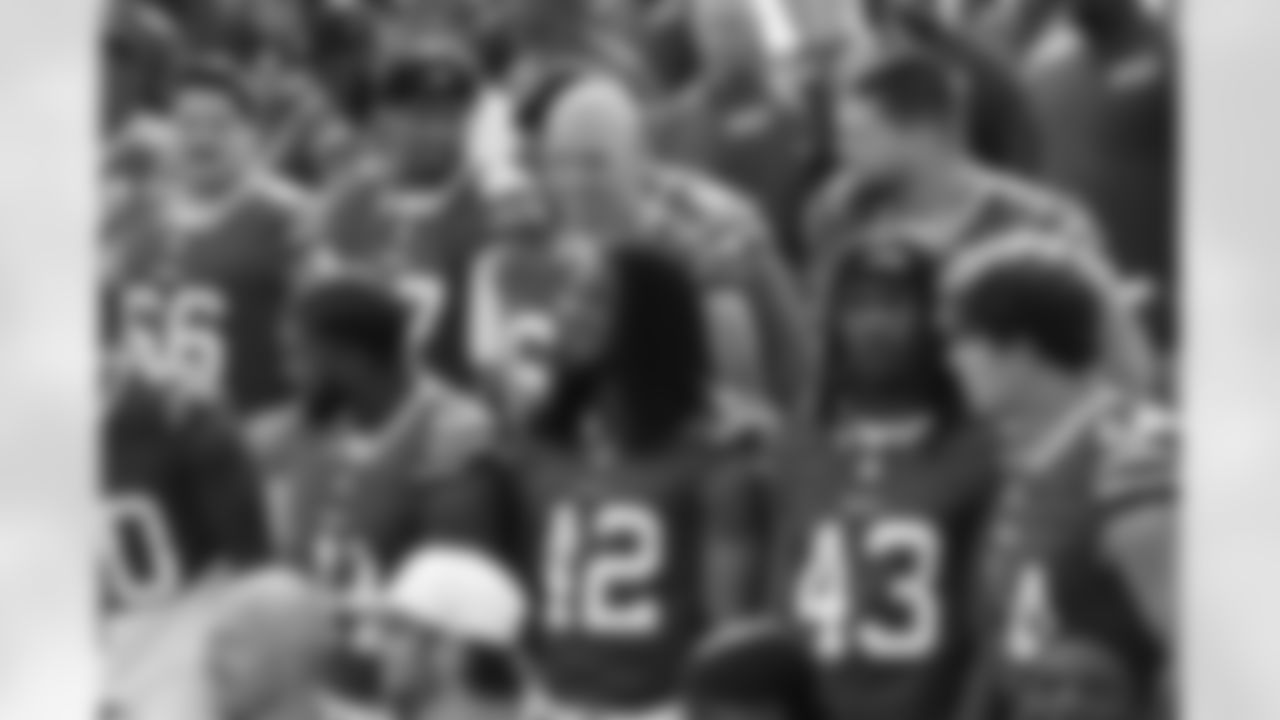 Buffalo Bills team photo, September 27, 2025 at the Buffalo Bills Training Center