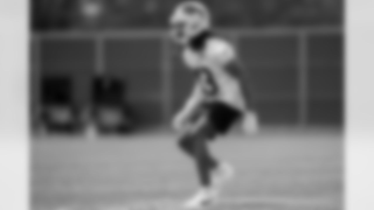 Dorian Strong. Buffalo Bills Rookie Minicamp, May 09, 2025 at the Buffalo Bills Training Center.