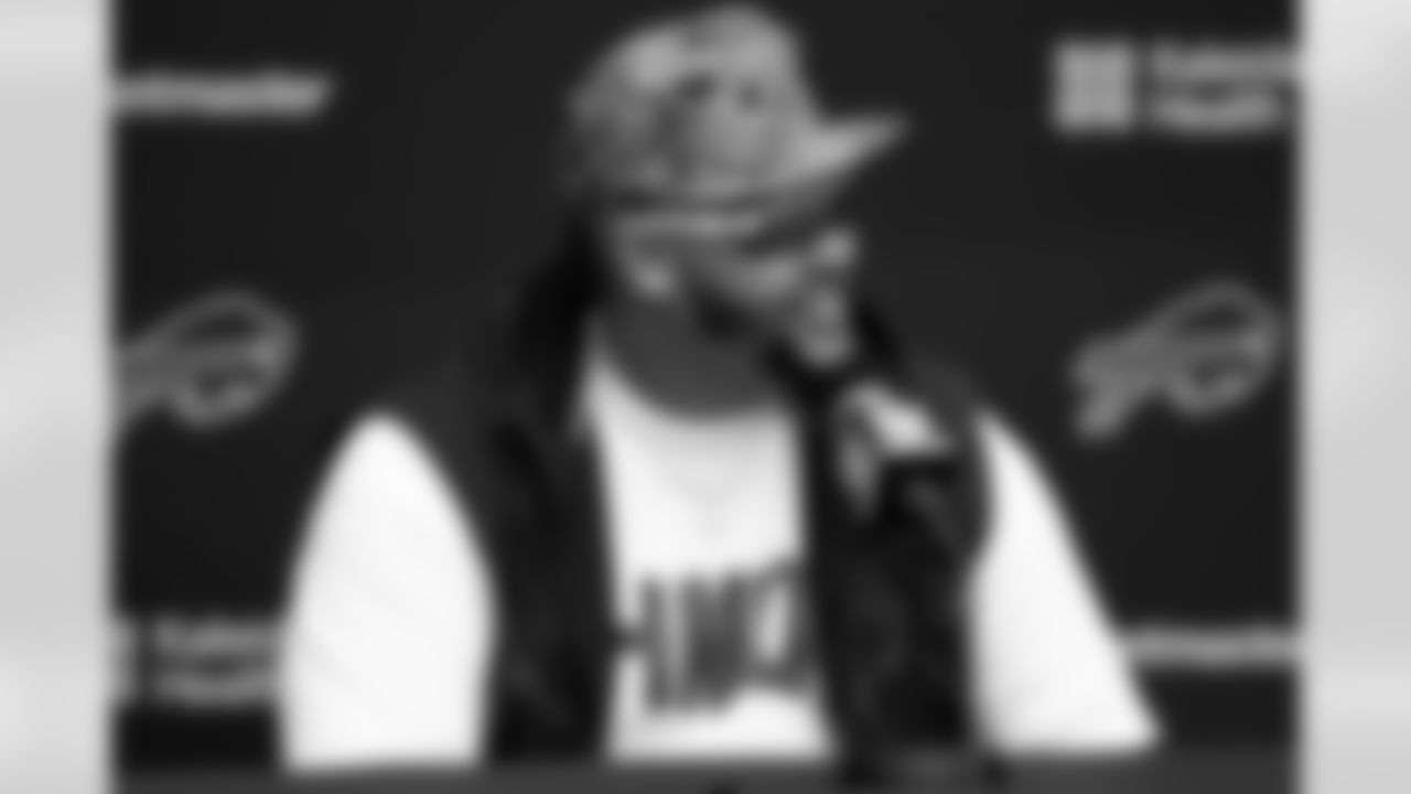 Dion Dawkins (73). Buffalo Bills Divisional Round Practice, January 14, 2026 at Buffalo Bills Training Center.