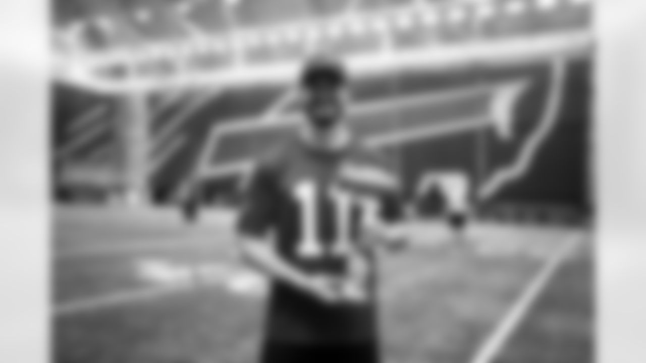 Mitchell Trubisky NVP Award, January 07, 2026 at Buffalo Bills Training Center.