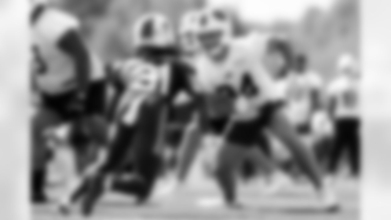 Maxwell Hairston (31), Zach Davidson (84). Buffalo Bills Training Camp, July 24, 2025 at St. John Fisher University.