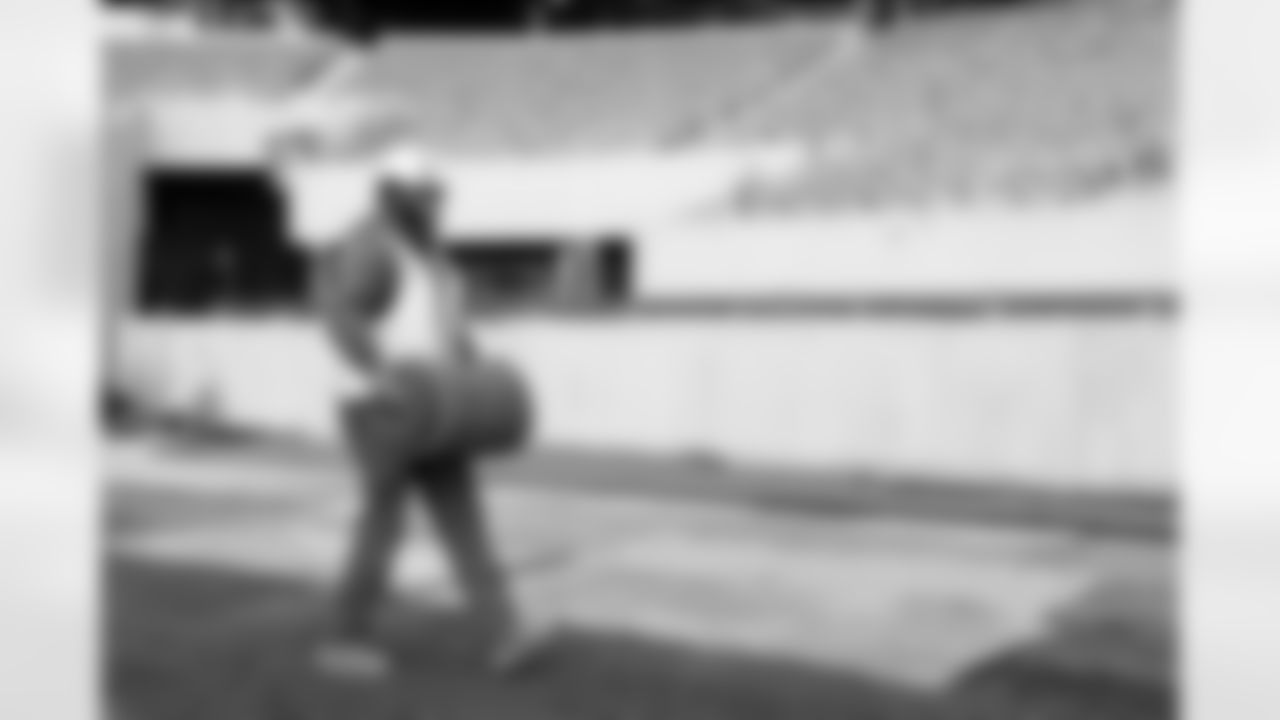 New Stadium Construction Sod Install, October 10, 2025 at Highmark Stadium.