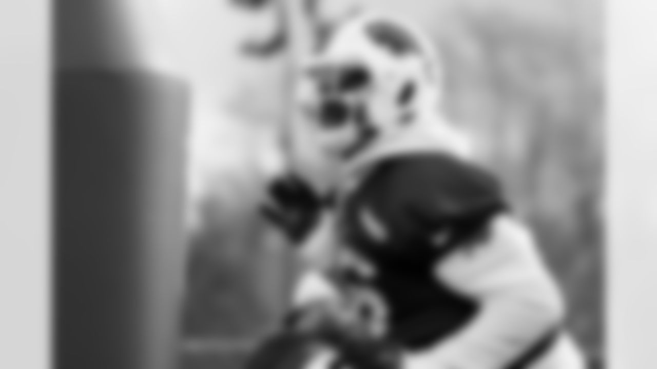Deone Walker (96). Buffalo Bills Week 8 Practice, October 24, 2025 at Buffalo Bills Training Center.