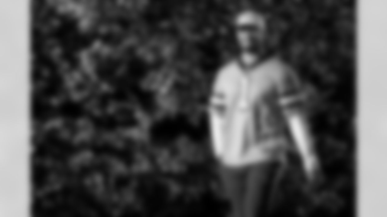 Mitchell Trubisky (11). Buffalo Bills vs Miami Dolphins, Regular Season, September 18, 2025 at Highmark Stadium.