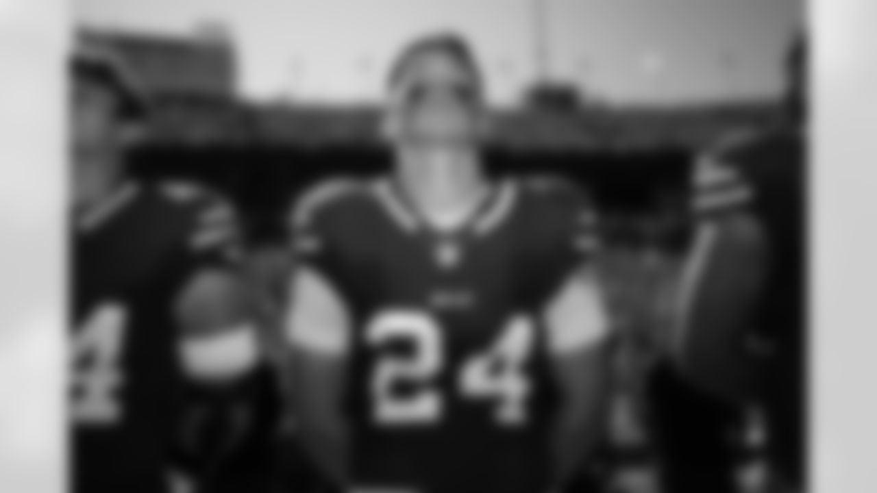 Cole Bishop (24). Buffalo Bills vs New Orleans Saints, Regular Season, September 28, 2025 at Highmark Stadium.