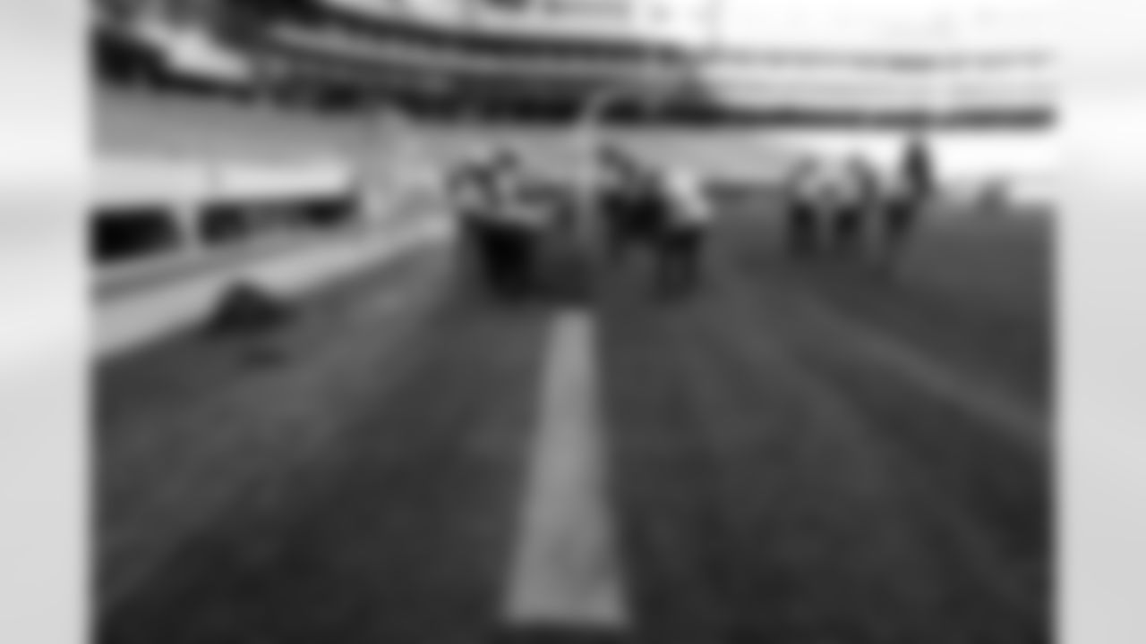 New Stadium Construction Sod Install, October 10, 2025 at Highmark Stadium.