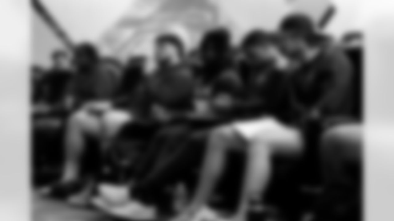 Rookie Team Meeting, May 27, 2025 at the Buffalo Bills Training Center.