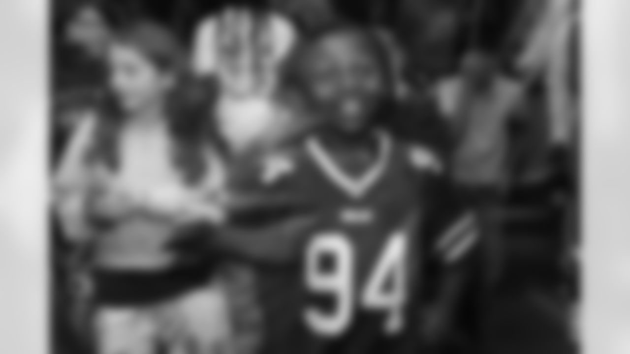 Billy Buffalo, DJ Milk, DJ Yes and Highmark host a Buffalo Bills pep rally for Heritage Heights Elementary students, November 14, 2025.