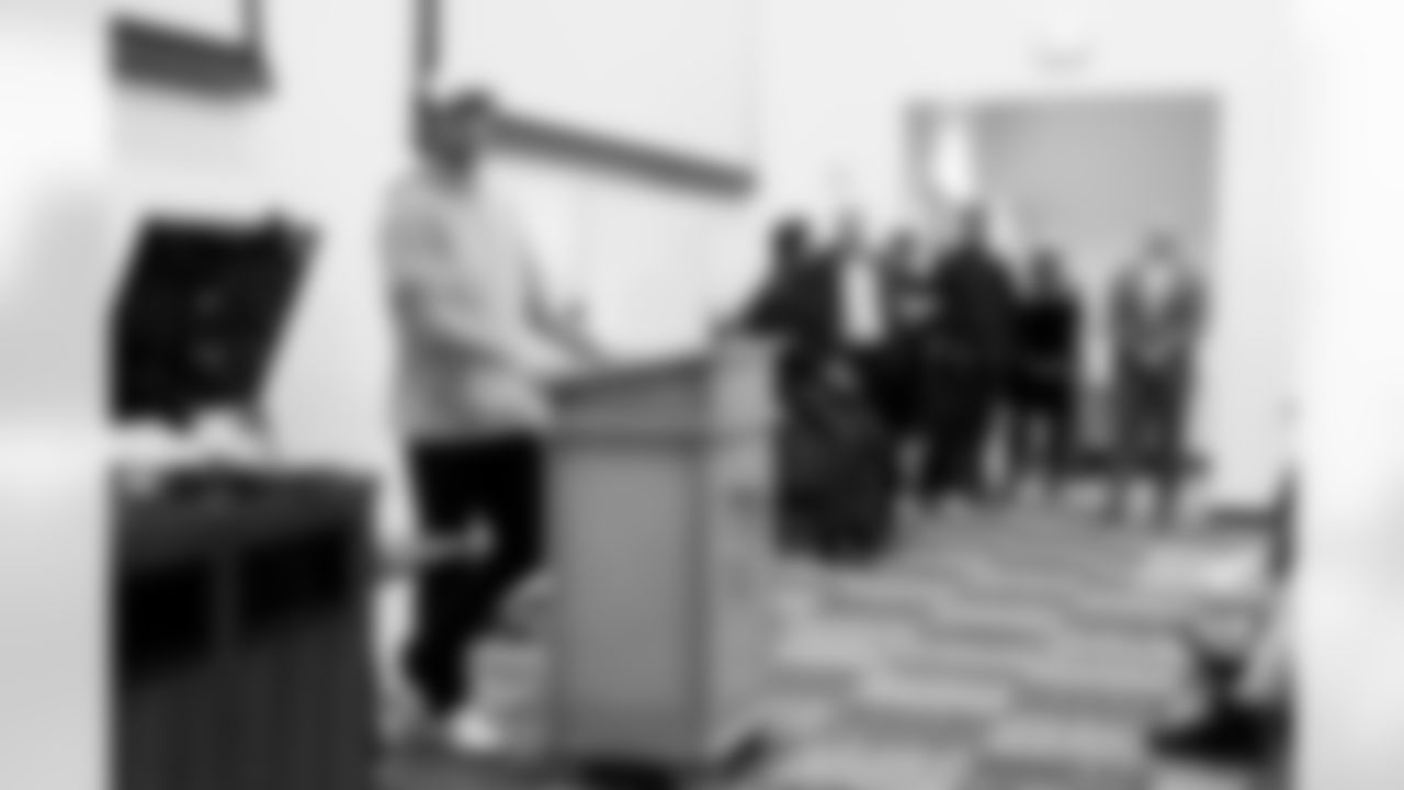 Josh Allen Athletics Facility Tour, November 21, 2025 at University of Wyoming.