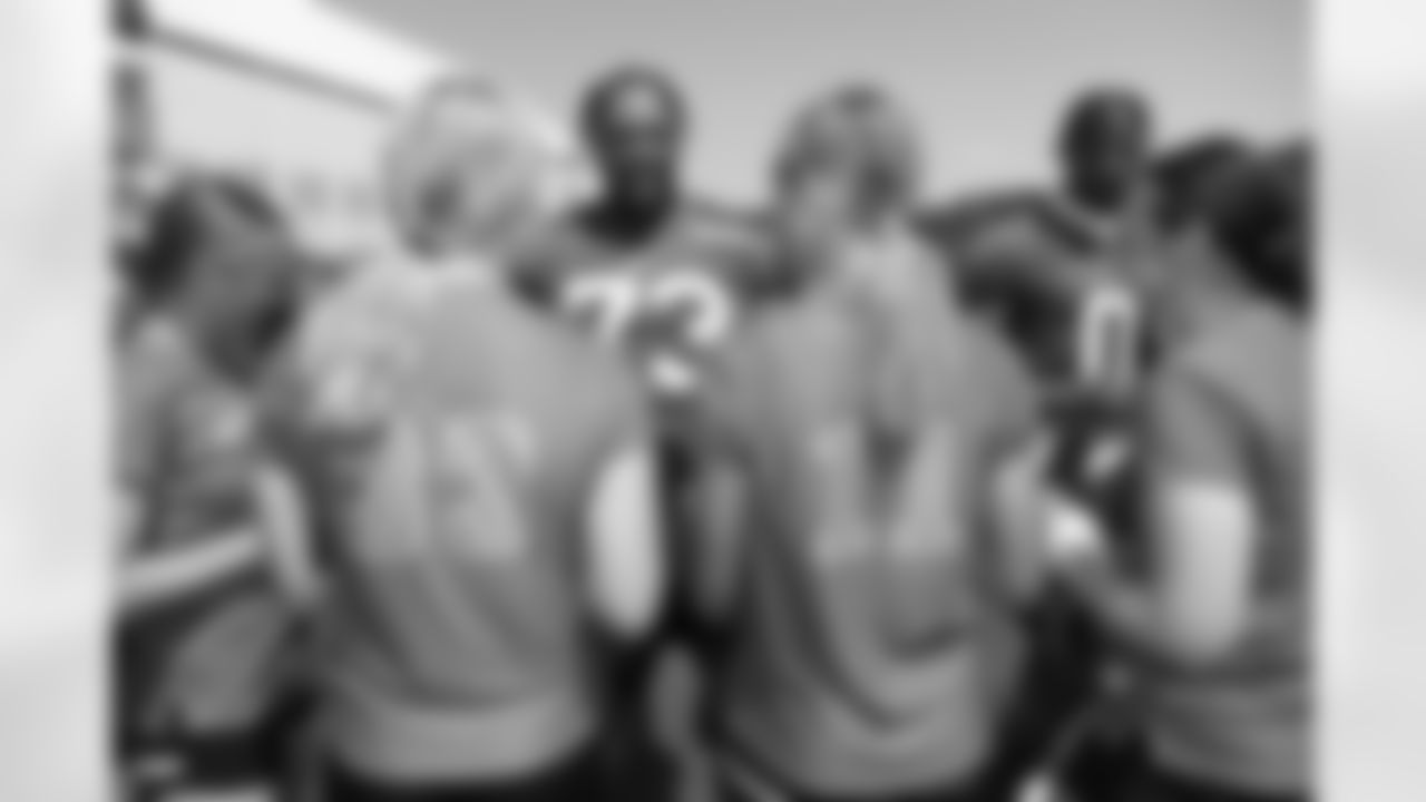 Buffalo Bills players meet three New York State Championship teams during Mandatory Minicamp, June 10, 2025 at the Buffalo Bills Training Center. Webster Schroeder Flag Football - 2025 Class B Champions, Pioneer Flag Football - 2025 Class C Champions and Clymer/Sherman/Panama Football - 2024 Class D Champions.