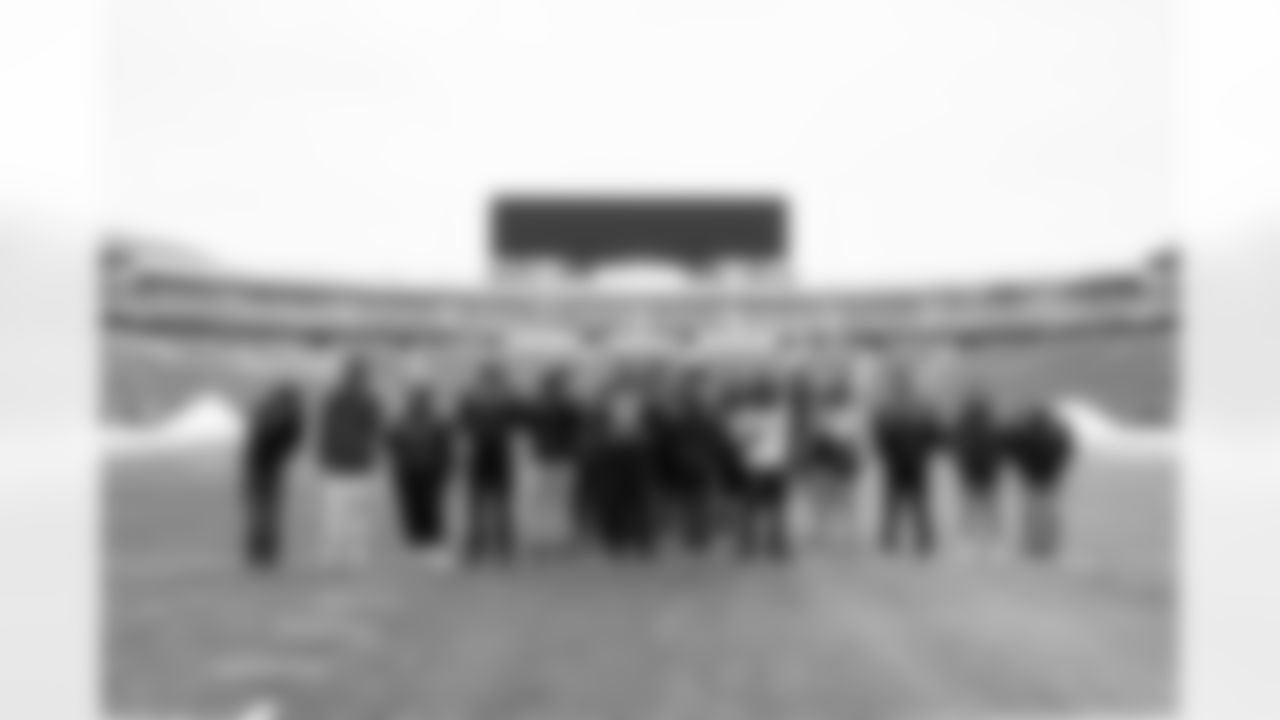 Dion x School 131 Highmark Stadium Tour, December 16, 2025 at Buffalo Bills Training Center.