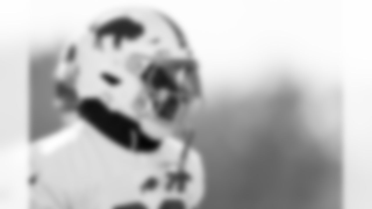 Ray Davis (22). Buffalo Bills Week 6 Practice, October 10, 2025 at Buffalo Bills Training Center.