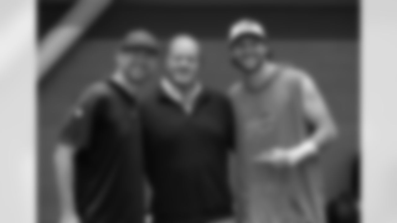 Joe Brady, Chris Berman, Josh Allen.  Buffalo Bills Week 10 Friday practice, November 08, 2024 at the Buffalo Bills Training Center.