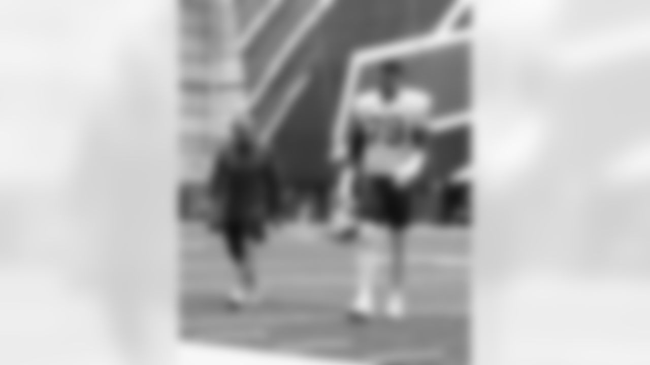 Barry Rubin, Spencer Brown (79). Buffalo Bills Training Camp, August 20, 2025 at Buffalo Bills Training Facility.