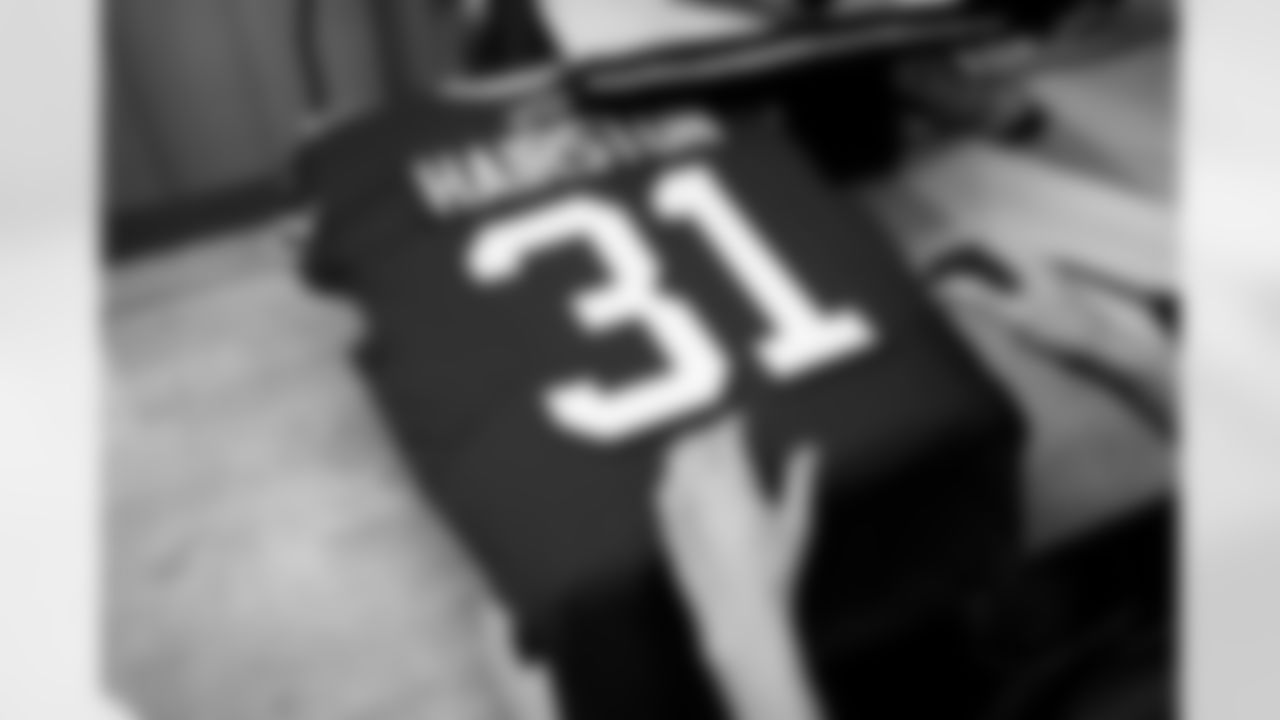 Maxwell Hairston's jersey gets stitched and heated together, April 25, 2025 at Legends.