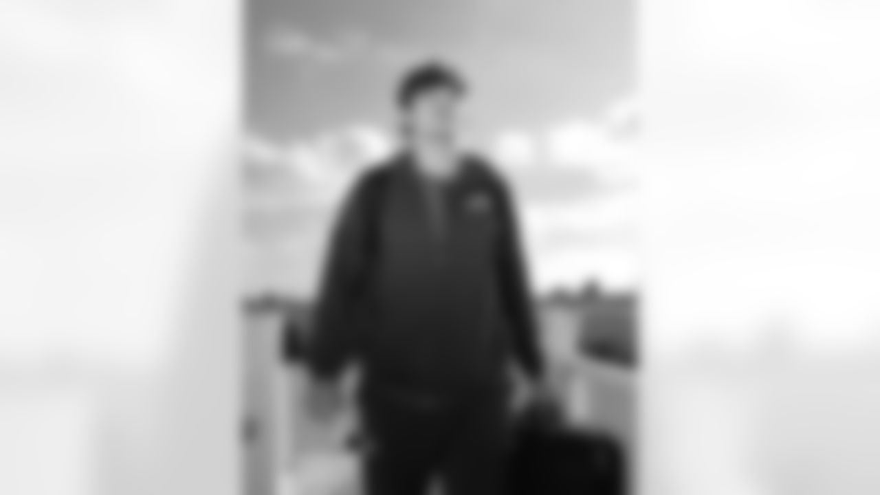 Joe Andreessen (44). Buffalo Bills Travel to Houston, November 19, 2025 at Buffalo Niagara International Airport.