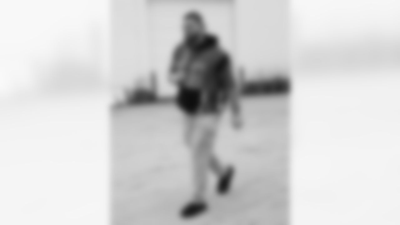 Alec Anderson (70). Buffalo Bills travel to Cleveland, December 20, 2025 at Buffalo Niagara International Airport.