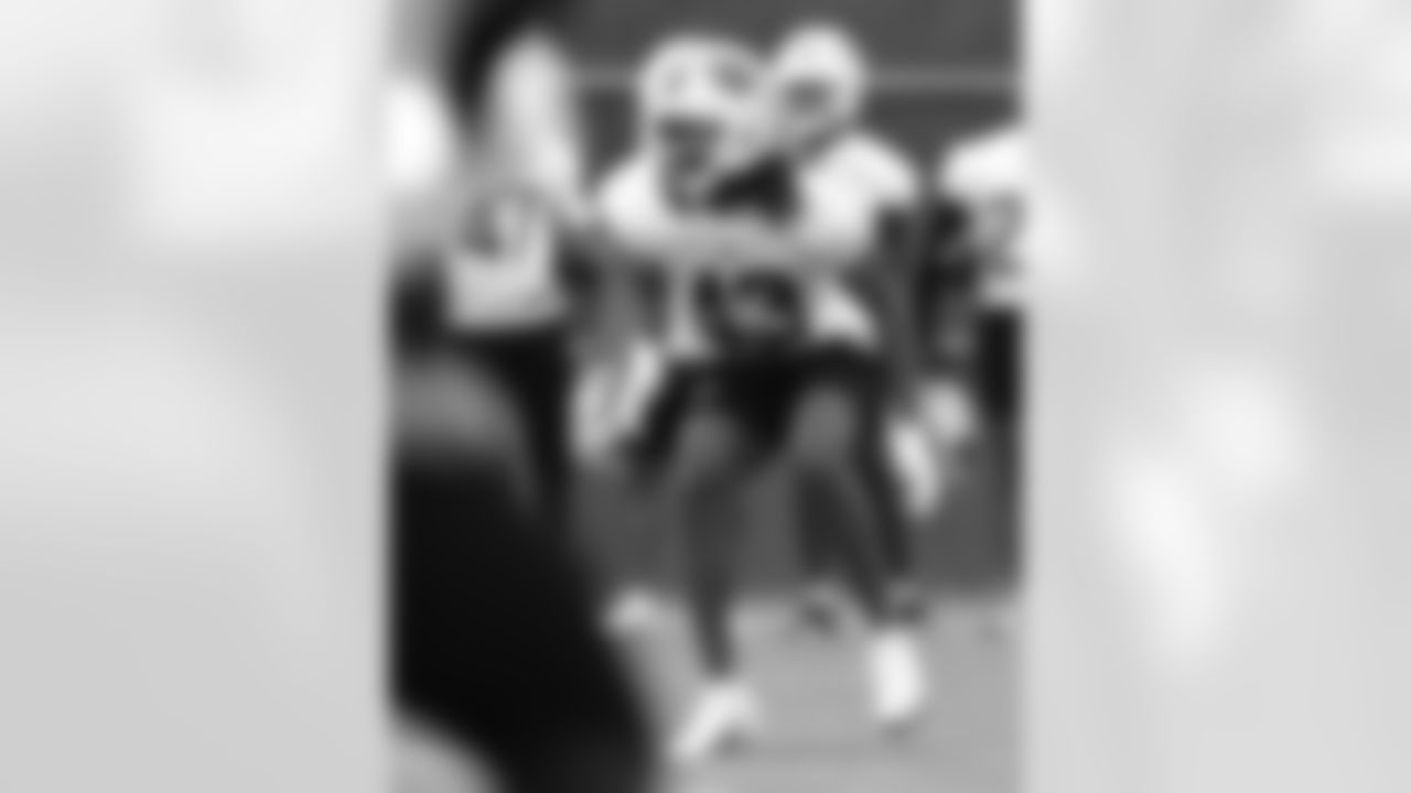 Dorian Strong (43). Buffalo Bills OTA workouts, June 03, 2025 at the Buffalo Bills Training Center.