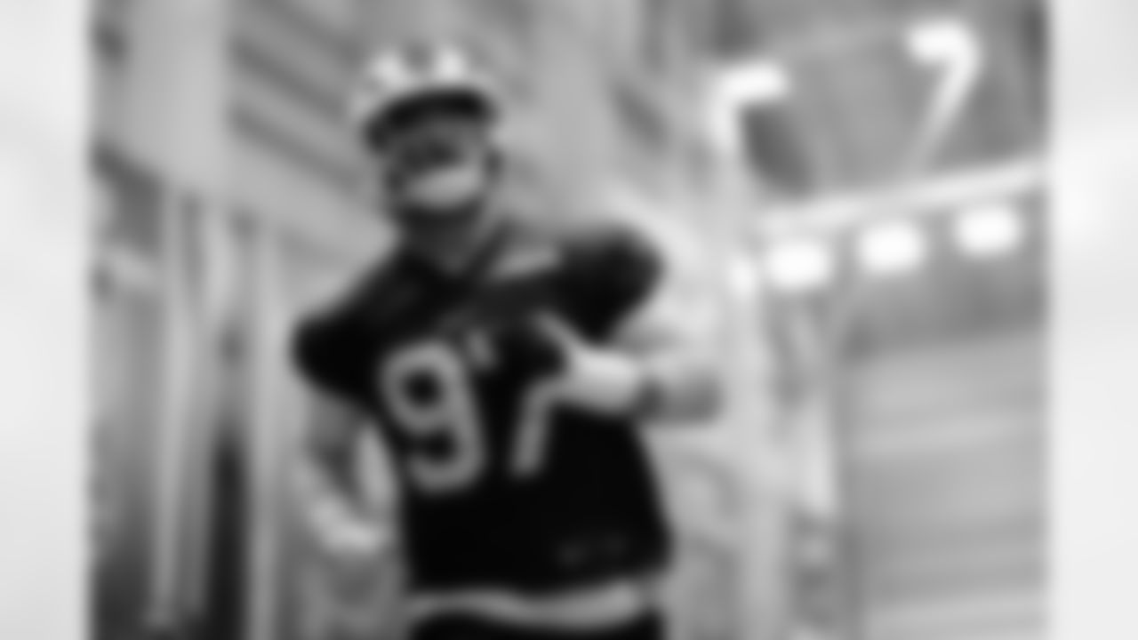 Joey Bosa. Buffalo Bills Week 16 Practice, December 19, 2025 at Buffalo Bills Training Center.