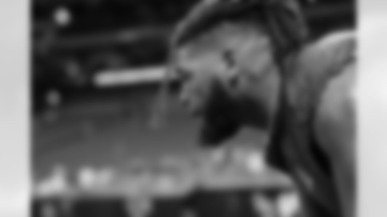 O'Cyrus Torrence (64). Atlanta Falcons vs Buffalo Bills, Regular Season, October 13, 2025 at Mercedes-Benz Stadium.