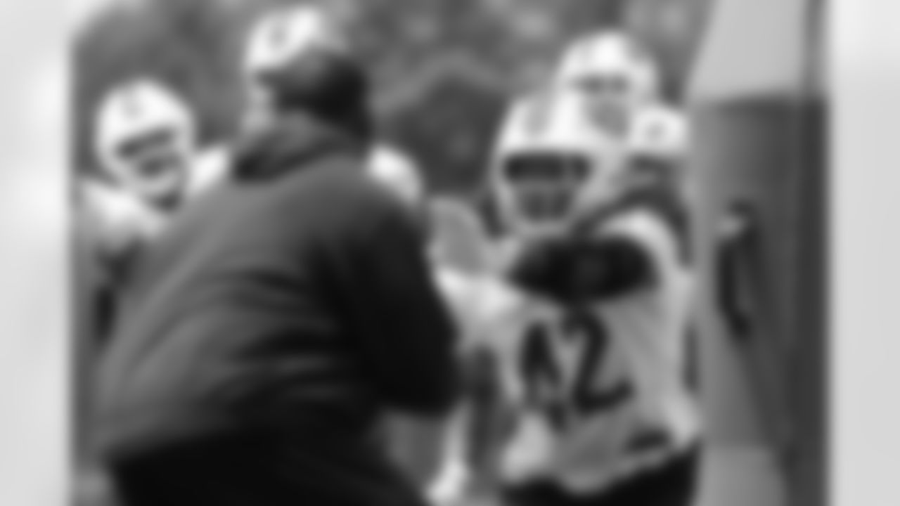 Dorian Williams (42). Buffalo Bills Mandatory Minicamp, June 11, 2025 at the Buffalo Bills Training Center.
